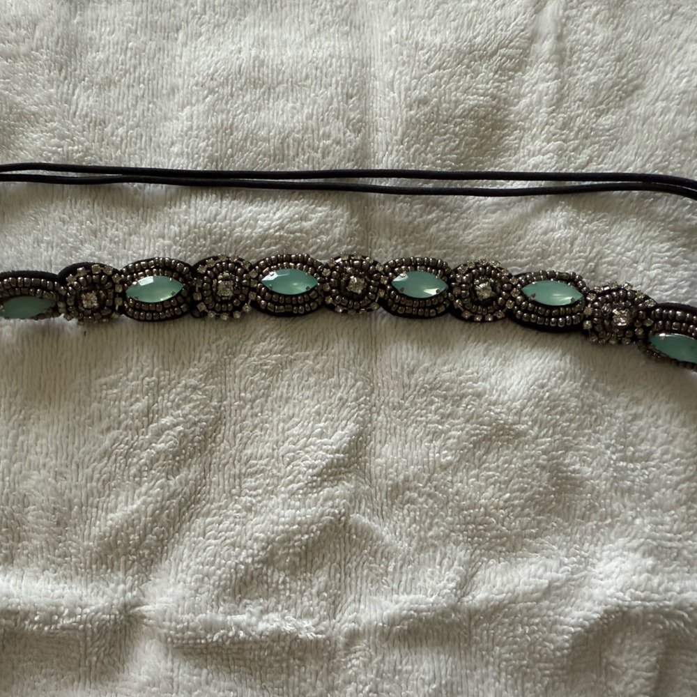 Women’s Turquoise Elastic Choker Necklace